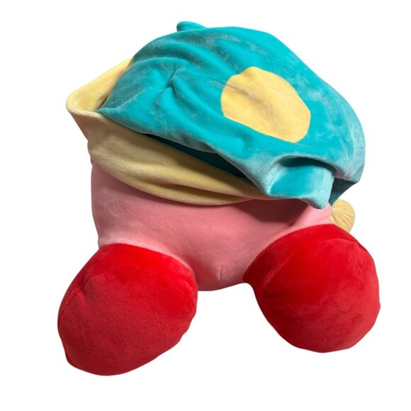 Nintendo Kirby Sleepytime Plush Pillow Pink 12 In Soft Stuffed Toy Embroidered - Picture 5 of 7